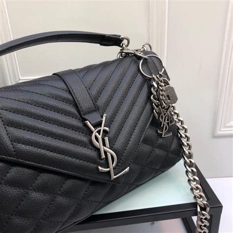 ysl brown purse|ysl black purse with chain.